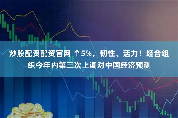 炒股配资配资官网 ↑5%，韧性、活力！经合组织今年内第三次上调对中国经济预测